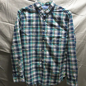 American Eagle Outfitters Madras Shirt (Large)